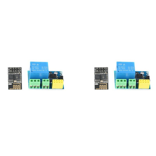 2X ESP8266 ESP-01S Relay Module WIFI  Socket Wireless WIFI Module ESP-01S