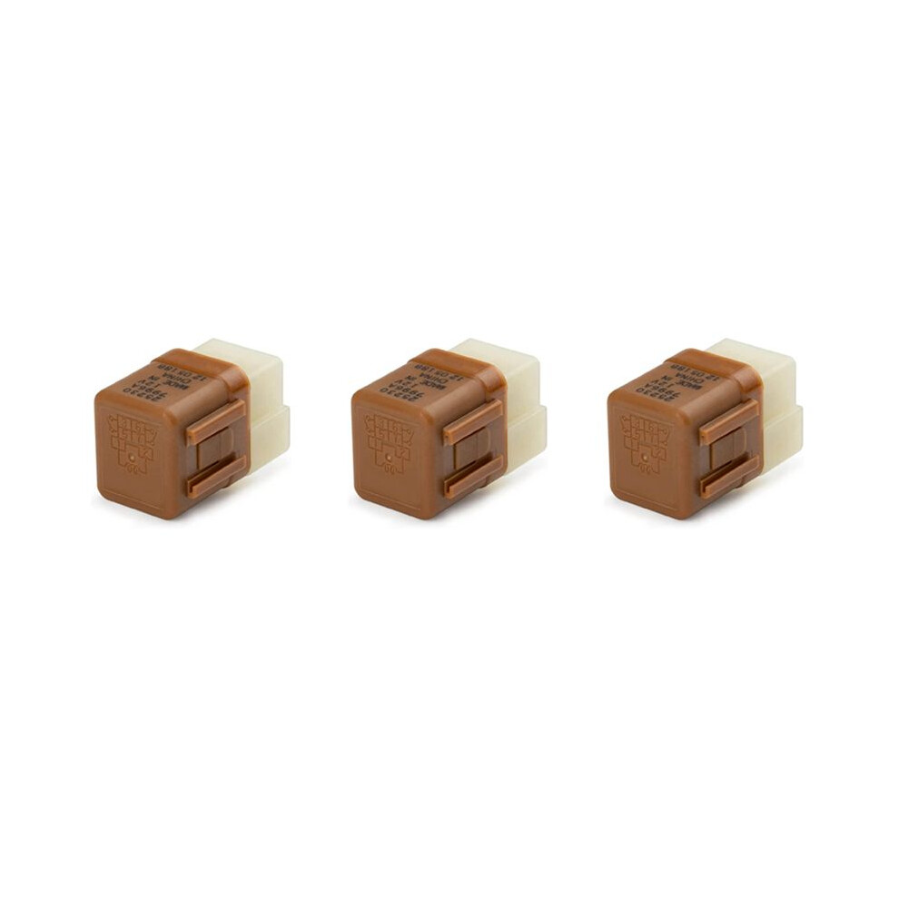3 Pc Auto Relay 6-Pins 25230-7996A 252307996A For Vehicles 4713941116933