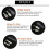 400PCS Male/Female Spade Crimp Terminals Electrical Insulating Sleeve Wire Wrap Connector, 2.8MM 6