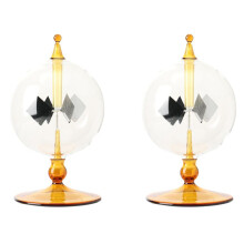 2X Solar Power Radiometer Crookes Solar Vanes Windmill Gift Home Desk Decoration