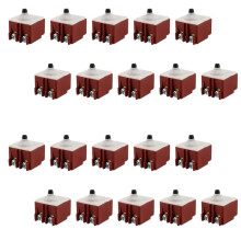 20X Angle Grinder AC 250V 6A 125V/12A DPST Pushbutton for 6-100