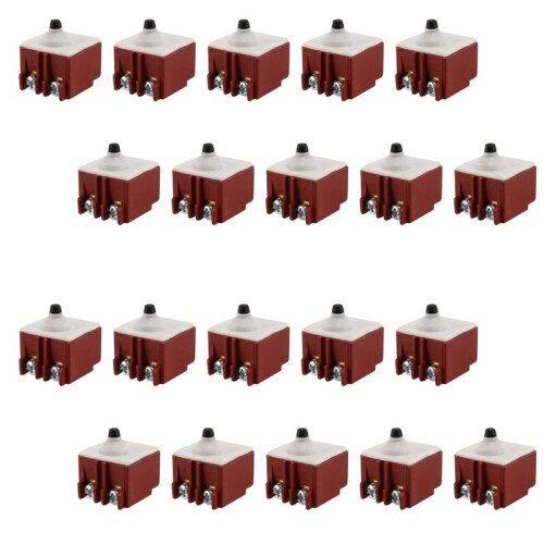 20X Angle Grinder AC 250V 6A 125V/12A DPST Pushbutton  for  6-100