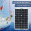 2X 180W Solar Panel Kit 12V Batterie Ladegerät mit 50A Controller für Wohnwagen Boot RV 6
