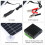 2X 180W Solar Panel Kit 12V Batterie Ladegerät mit 50A Controller für Wohnwagen Boot RV 10