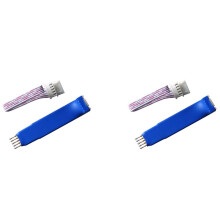 2 Set 2.54MM 5P STM32 Programming Probe Module Programming STM8 Pogo Pin XH2.54 Socket DuPont Cable DIY Test, 2.54MM 5P