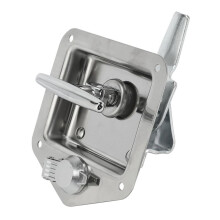 RV Yacht Door Lock Accessories Stainless Steel Toolbox Lock T-Toolbox Lock for Caravan Truck RV Folding T-Toolbox Lock