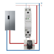 3X ATMS1603 Tuya Monofásico WiFi Medidor de Energía Inteligente 100A Carril Din Medición Precisa VoltíMetro AmperíMetro Potencia