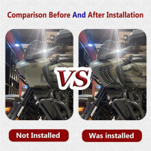 Motorcycle Accessories Gills Decorative Side Kit for PAN AMERICA 1250 S 2021-2024 Black