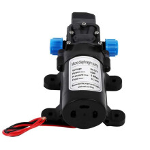 12V 60W 120PSI 5L/MIN Pompe à Eau Électrique Agricole Noir Pulvérisateur D'Eau à Diaphragme Haute Pression Lavage de Voiture