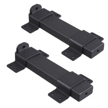 2pcs Slide Gate ,Heavy Duty Lock with Padlock Hole, Suitable for Wooden Fences,Barn Door Lock,Outdoor