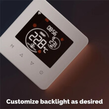 Tuya WiFi Thermostat Room Temperature Controller Water/Electric Floor Heating Gas Boiler App Control for Alexa A