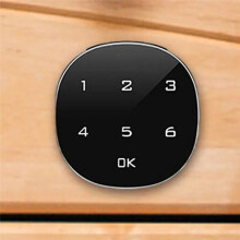 Keyless Cabinet Lock Combination Lock Code-Enabled Cabinet Lock Sensitive Touch Safe Household Cabinet Password B