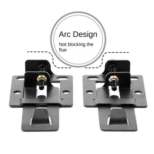 Range Hood Mounting Bracket Can Be Adjusted  and Down Lifting Hook Universal Hanger Universal Accessories 2