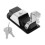 2pcs Door Lock Heavy Duty Compression  Lever Lock for RV Marine 5