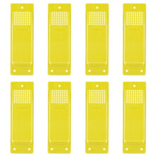 8PCS Shipping Container Air Vent Kit Heavy Duty Shipping Container Accessories Flow Ventilation Kit Yellow