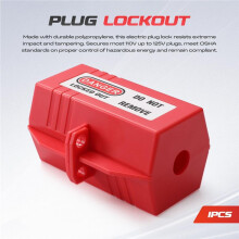 Electrical Lockout Tagout Kit, Hasps Set, Clamp and Universal Multipole Circuit Breaker Lockouts, LotoLockout Tags