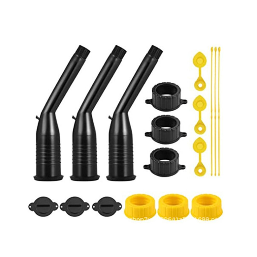 Gas Tank Nozzle Kit, Leak-Proof Corner Nozzle Gasket, Filter Vent Cover Drill Bit, Oil Guide Tube, Oil Nozzle 6031106802957