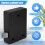 Biometric Fingerprint Lock Black Keyless Cabinet Lock  Drawer Locks(Equipped with A Control App) 2