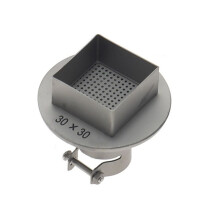 1 Pièces Buse BGA Buse de Soudage SMD 850 Buses de Station de Soudage à Air Chaud, Accessoires de Soudage de Buse BGA Universelle 30x30mm