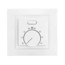 MK05 Termostato de Aquecimento de Piso Termostato de Ambiente 220V 16A Controlador de Temperatura para Sistema de Aquecimento de Piso Branco