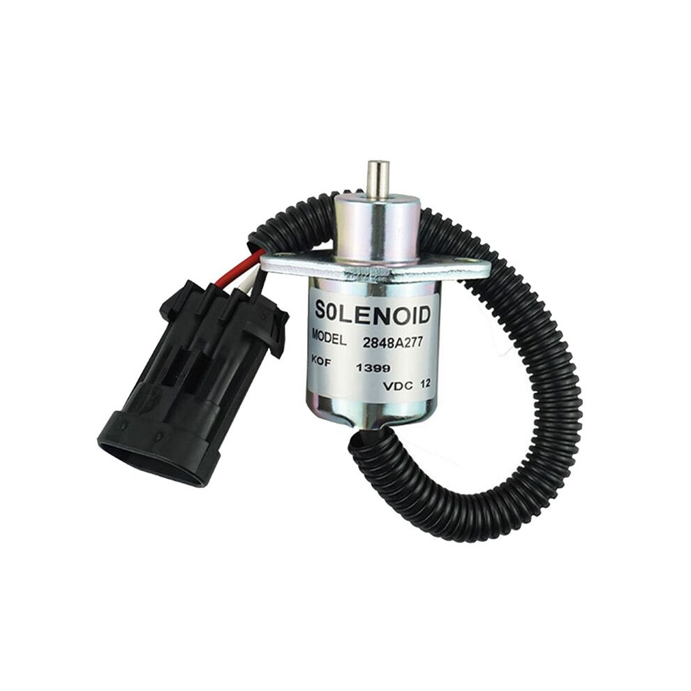 2848A278 Fuel Shutoff Valve Shut Off Solenoid Valve 12V For 246 216 226 Ub704 Engine 4712971816042