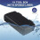 Black Hard Shell ABS Carrying Toolbox Shockproof Portable Toolbox Secure Tools Safety Instrument Tool Storage Case 1