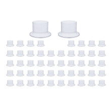 Junta de Sellado A Prueba de Fugas para Grifo, 50 Piezas de Junta de Silicona para Grifo, Cubierta de Goma, Anillos de Sellado para Arandela de Grifo