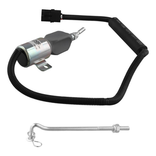 12V Fuel Shut Off Stop Solenoid Valve 13026882 13026697 for Deutz ...