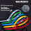 100PCS Buckle Self-Locking Premium Nylon Cable Wire Ties,8 X 200mm Adjustable Reusable Nylon Strap with Buckle 7