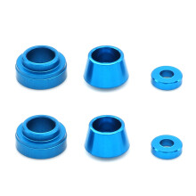 Kit de Coupelles de Direction Avant et D'Essieu pour Mise à Niveau de Voiture RC pour TT02 1/10 Pièces de Mise à Niveau de Voiture RC