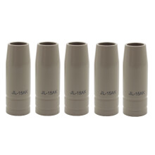 15AK Coating Beschermingsmondstuk Anti-Aanbak Lasslak Europese Airless Gas Bescherming Machine Beschermhoes 5st