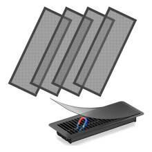 Floor Vent Covers,4x12In Magnetic Vent Covers Mesh Screen Air Vent Filter,Floor Register Vent Covers for Home Floor,C