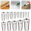Reusable Sealing Nozzle Organizer Tool Universal Rubber Nozzle Tool Set for Kitchen Bathroom B 2