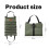 Tool Roll,Multi-Purpose Roll  Tool Bag,Wrench Roll,Tool Organizer Bucket,Car Wrap Roll Storage Case 8