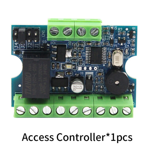 12V Access Controler with Magnetic Lock Gate Entry System Set Touch Memory DALAS TM Reader PCB Access Control Board A 2
