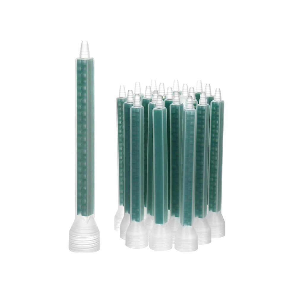 24 Element Epoxy Mixing Nozzle, Static Mixing Nozzle Tip For Adhesive Cartridges 20Pcs 6033243821631
