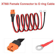 Conector Hembra A Junta TóRica XT60I de 12 AWG para BateríA RC, EstacióN de EnergíA Solar PortáTil y Panel Solar de 100 cm
