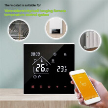 Termostat Podłogowy Tuya Warm Floor 16A Inteligentny Kontroler Temperatury WiFi Termostat do Ogrzewania Wody Ze Zdalnym Sterowaniem do Domu A