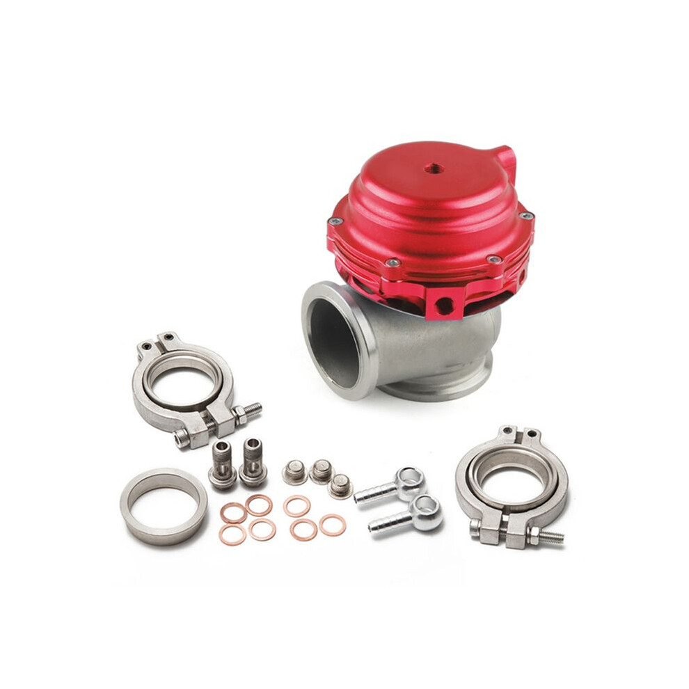 Universal Car Modification 38Mm Turbocharged Exhaust Pressure Relief Valve External Wastegate V-Band Flanged Red 6033805474978