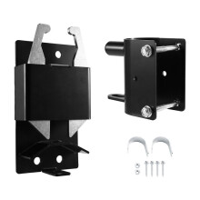 Bidirectional Lockable Double-Sided Fence Livestock Door for Farms Ranches Pet Cages Fences Stables
