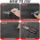 6 Pcs Tool Box Foam Inserts 18 X 18 X 1 Inch Tool Box Liner Polyethylene Foams Sheets Toolbox Organizer and Storage Tool 7