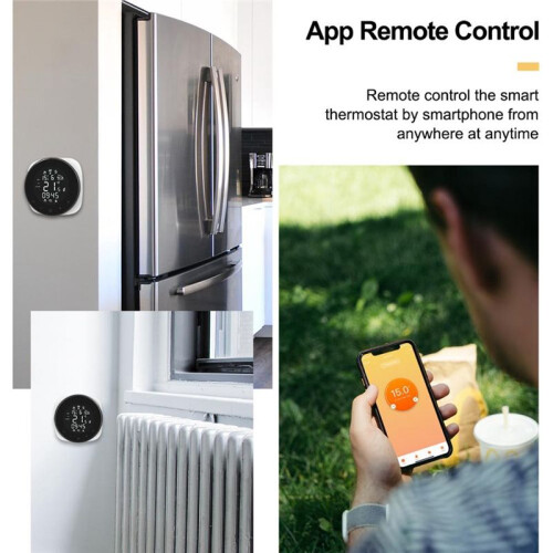 Wifi Thermostat for Electric Floor Heating Voice Control Programmable Temperature Easy Installation & Setup 1