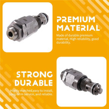 07260353 Relief Valve for E45 SY55 SY60 SY65 SY75 Pressure Relief Valve Excavator Accessories