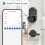 Door Lock with Knob,Lock with Handle, Fingerprint Electronic Knob for Front Door, Generate Passcode Remotely 6