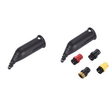 2 Set Steam Cleaner Nozzle Slit Brush Sprinkler Nozzle for SC1/SC2/SC3/SC4/SC5 Steam Slit Nozzle Brush