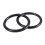 20 PCS O Rings Black Nitrile Rubber 40X4X32Mm & 32X4X25Mm 4