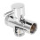 2X SOLID diverter 3-way diverter valve All 1/2 inch IPS shower system spare part, copper chrome plating 5