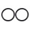 20 PCS O Rings Black Nitrile Rubber 40X4X32Mm & 32X4X25Mm 8