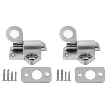 2X Home Security Spring Slide Bolt Window Door Automatic  Lock Self Closing