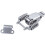 4X Toolbox Draw Compression Spring Toggle  Catch Clamp Silver 5